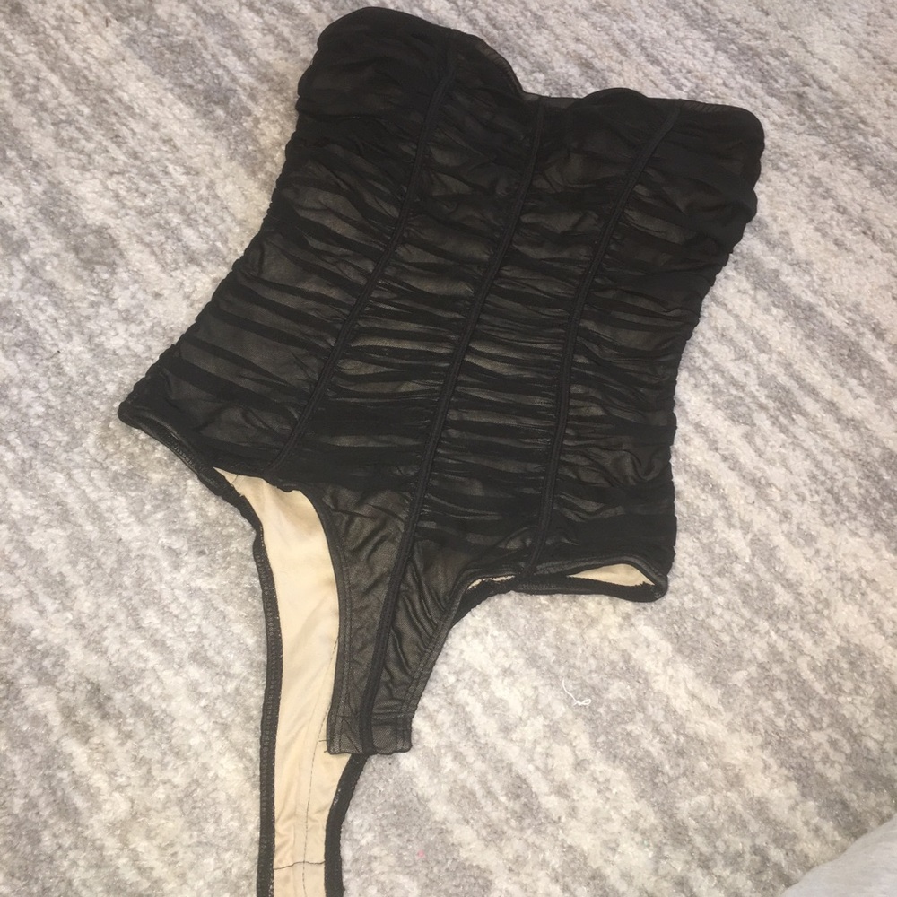 F21 Corset-like Bodysuit